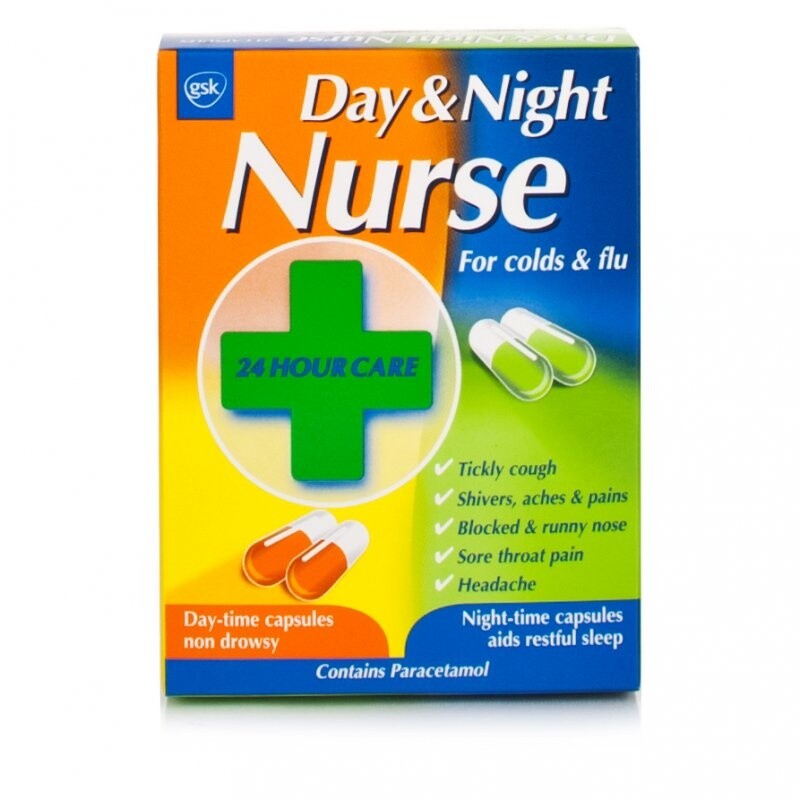 Day & Night Nurse Capsules Duo 24s 