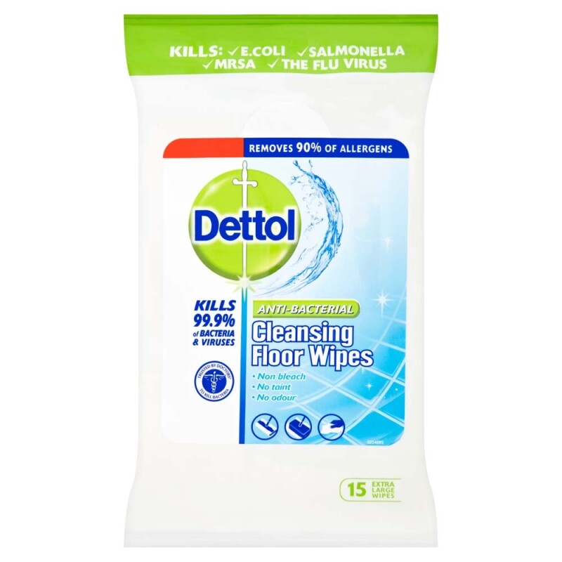 Dettol Anti-Bacterial Floor Cleaning Wipes