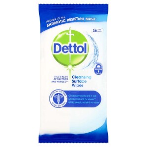 Dettol Surface Cleanser Wipes 36's