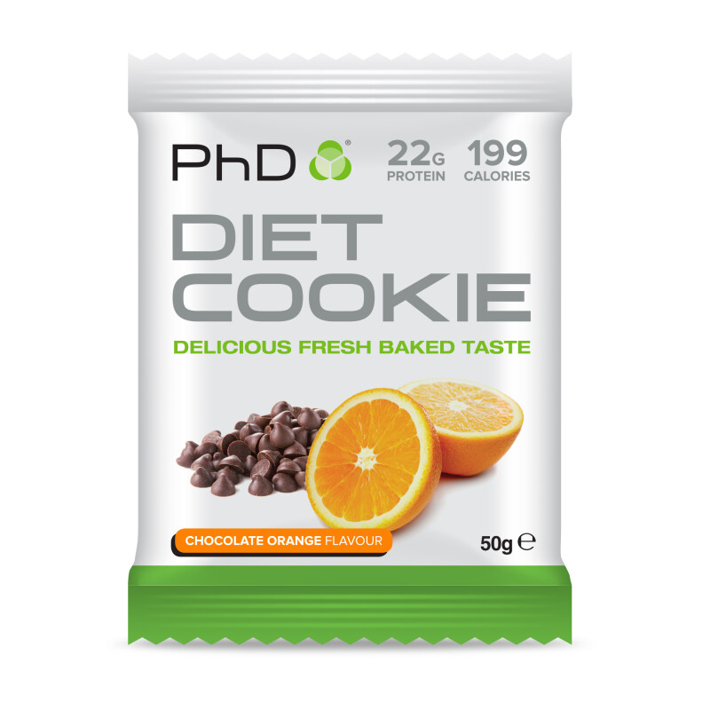 PhD Diet Cookie Choc Orange