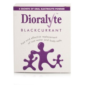  Dioralyte Sachets Blackcurrant 6's 