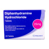 Diphenhydramine 25mg Tablets