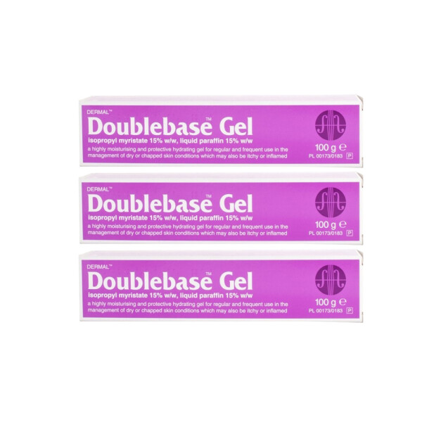 Doublebase Hydrating Gel Tube Triple Pack