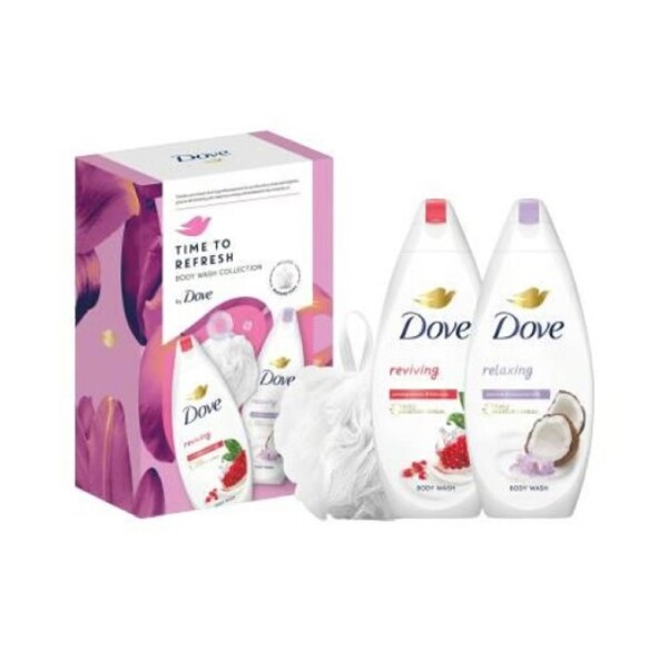 Dove Gift Set Time to Refresh Body Wash Duo