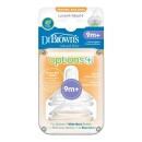 Dr Brown's Options+ Level 4 Teat Twin Pack