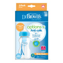 Dr Browns Options+ Anti-Colic Bottles Blue Twin Pack