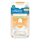 Dr Brown's Options+ Anti-Colic Level 3 Teats