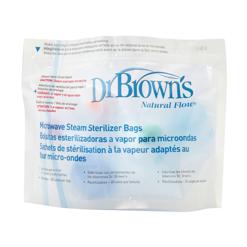 Dr Browns Microwave Steam Steriliser Bags