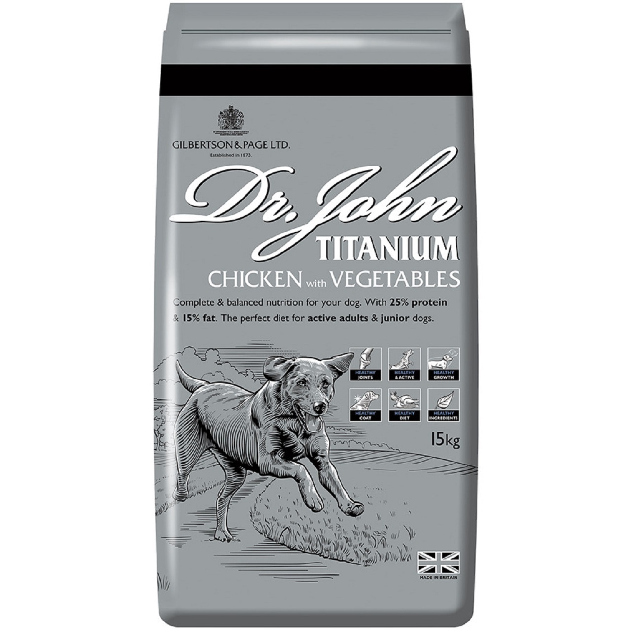 Dr John Titanium Working Dog Food 15kg