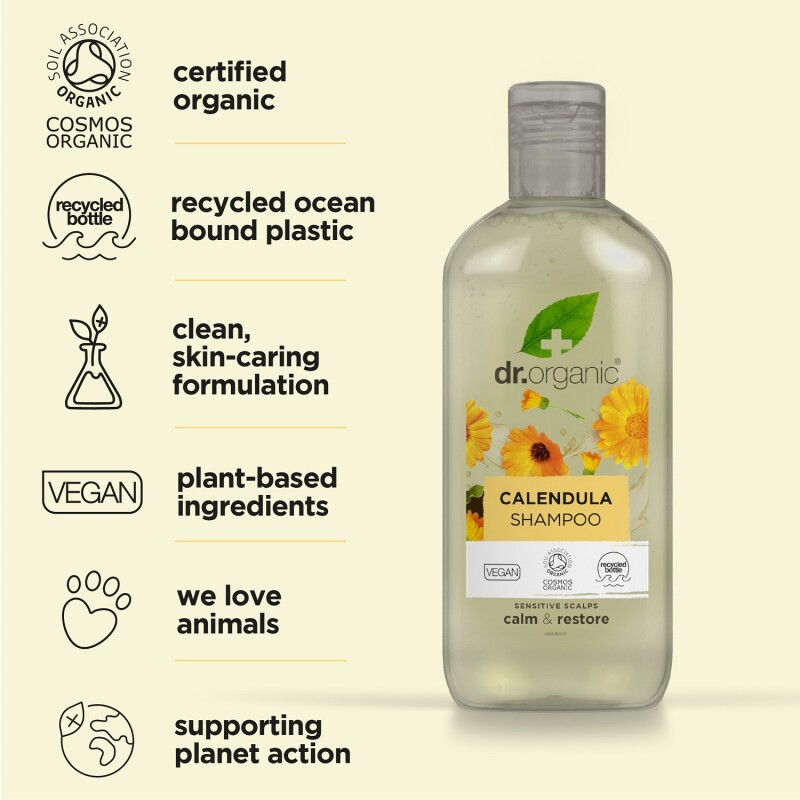 Dr Organic Calendula Shampoo