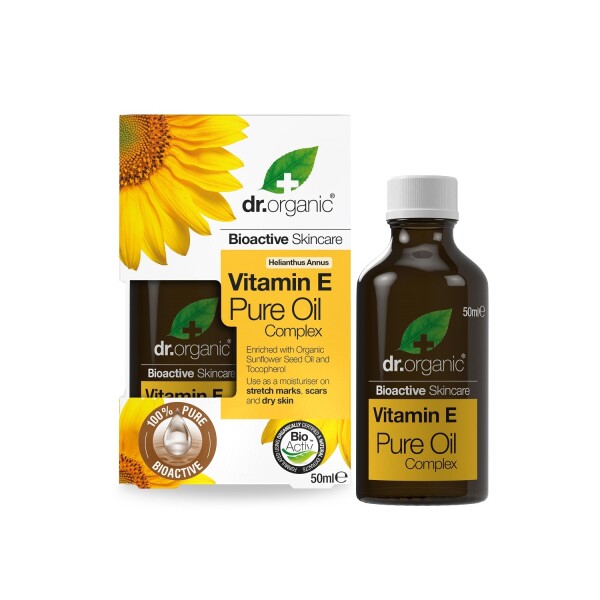 Buy Dr Organic Vitamin E Pure Oil 50ml | Chemist Direct