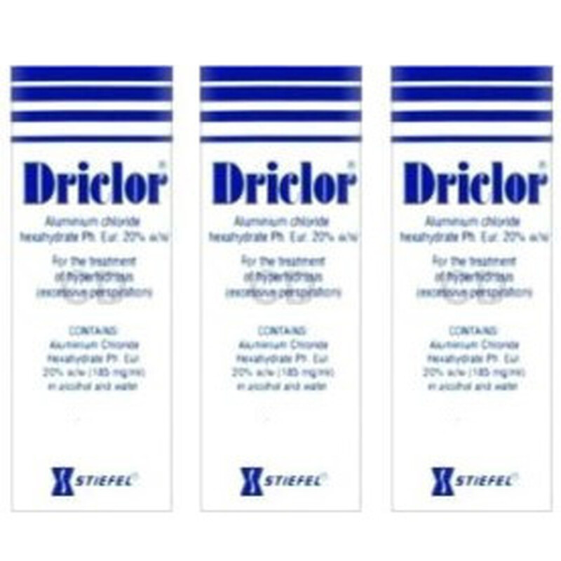 Driclor Roll-On - Triple Pack