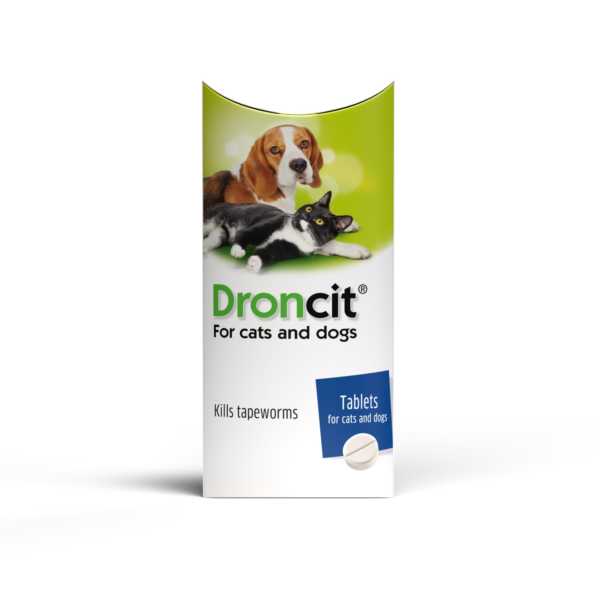 Droncit Tapewormer Tablets for Cats and Dogs 