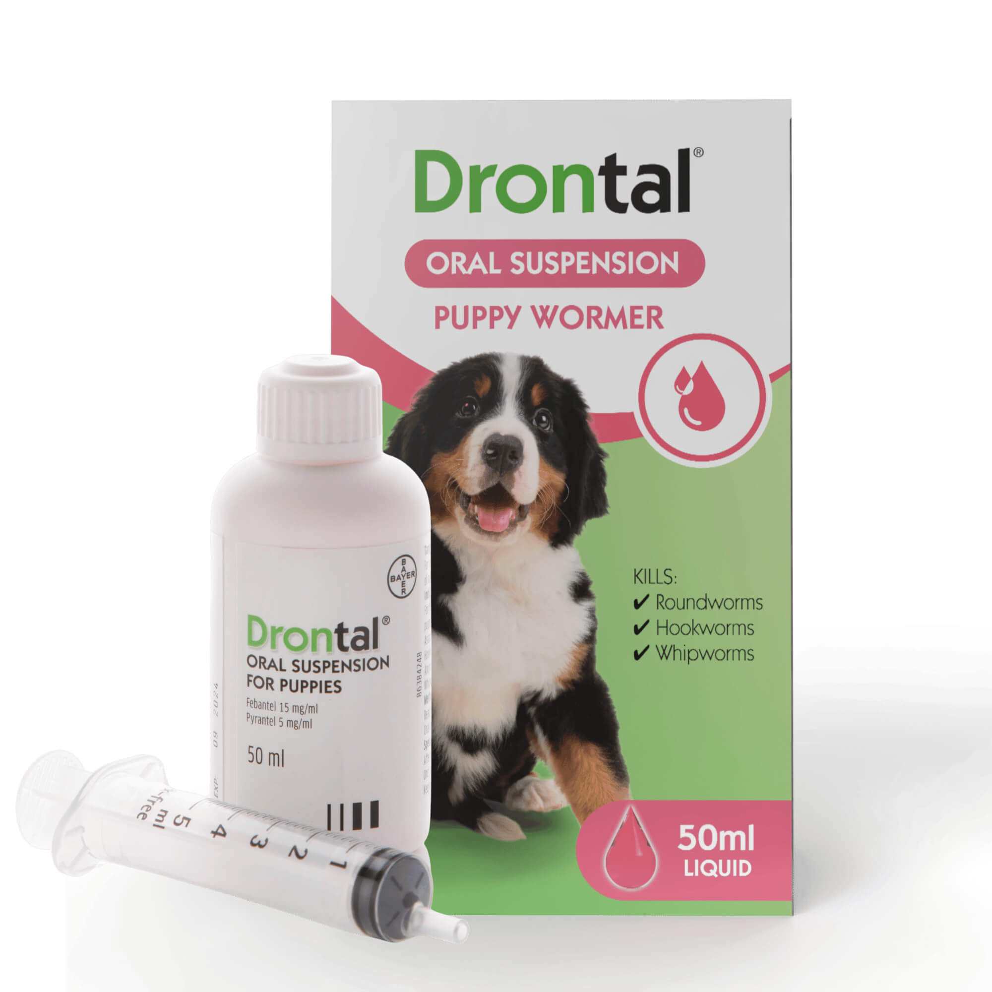 Drontal Puppy Wormer Suspension 