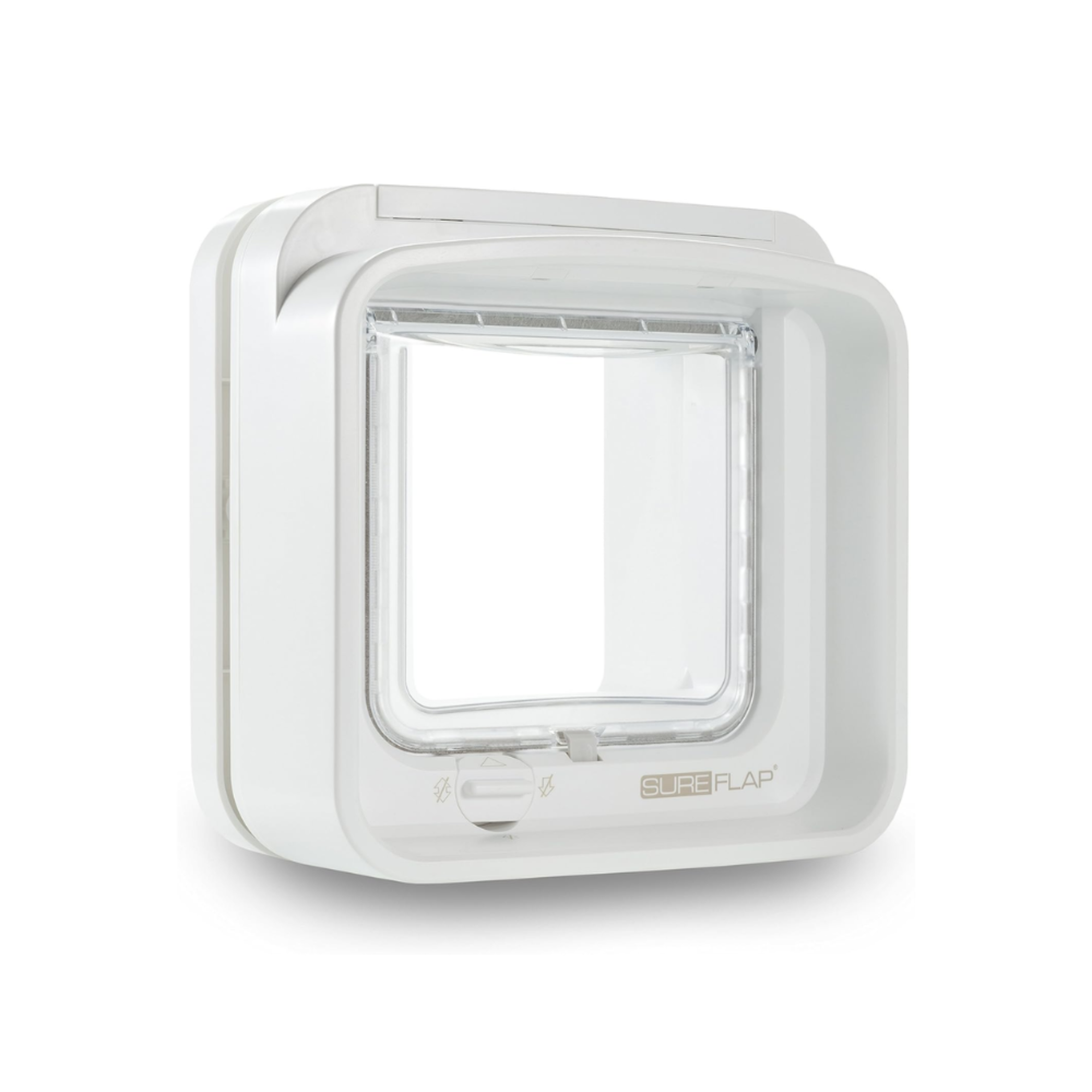 DualScan Microchip Cat Flap - White