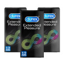 Durex Extended Pleasure Condoms Triple Pack