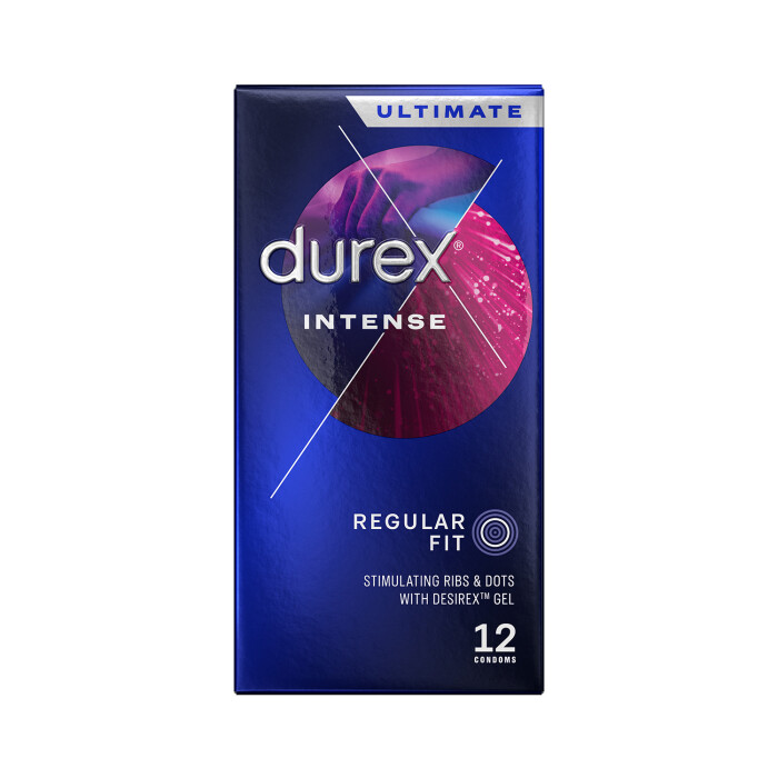 Image of Durex Intense Ribbed and Dotted Condoms