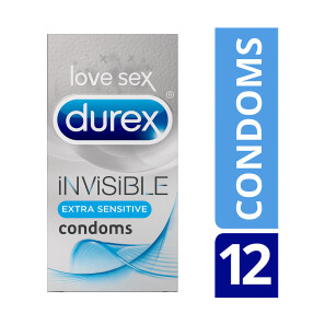 Durex Invisible Extra Sensitive 12's