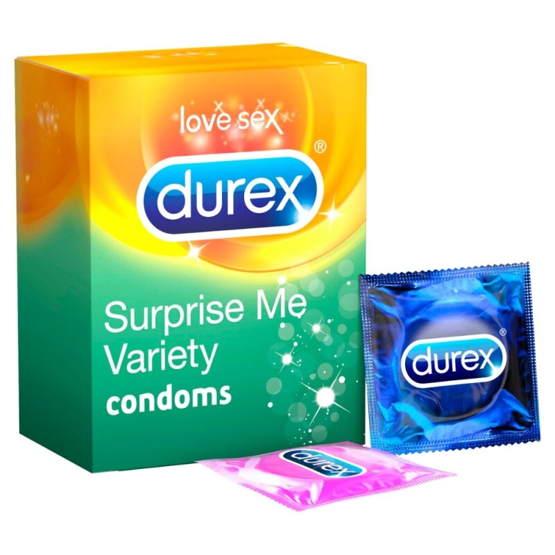 Durex Surprise Me Variety Premium Assorted Condoms
