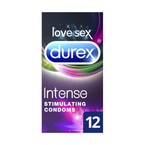 Durex Ultimate Intense Ribbed and Dotted Condoms 12's