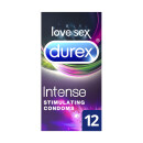  Durex Intense Ribbed and Dotted Condoms 