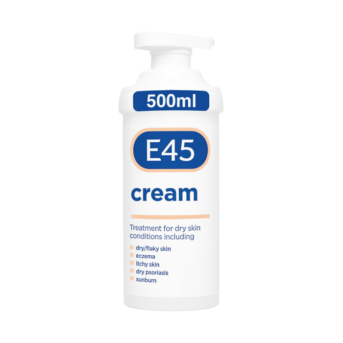 Image of E45 Moisturiser Cream Moisturiser Pump