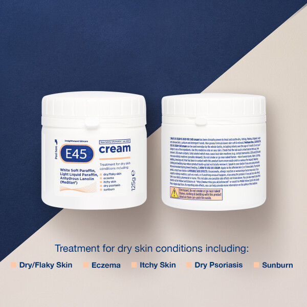 Buy E45 Moisturiser Cream 125g | Chemist Direct