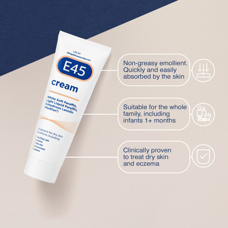 E45 Moisturiser Cream