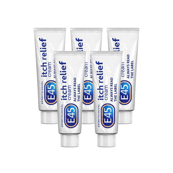 E45 Itch Relief Cream - 5 Pack