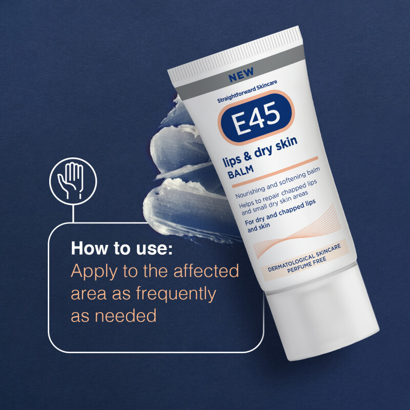 E45 Lips & Dry Skin Nourishing Multi-Purpose Balm