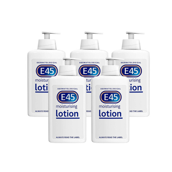 E45 Moisturising Lotion Five Pack