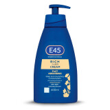 E45 Rich 24h Body Cream Moisturiser Pump