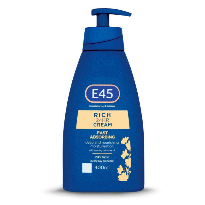 Image of E45 Rich 24h Body Cream Moisturiser Pump