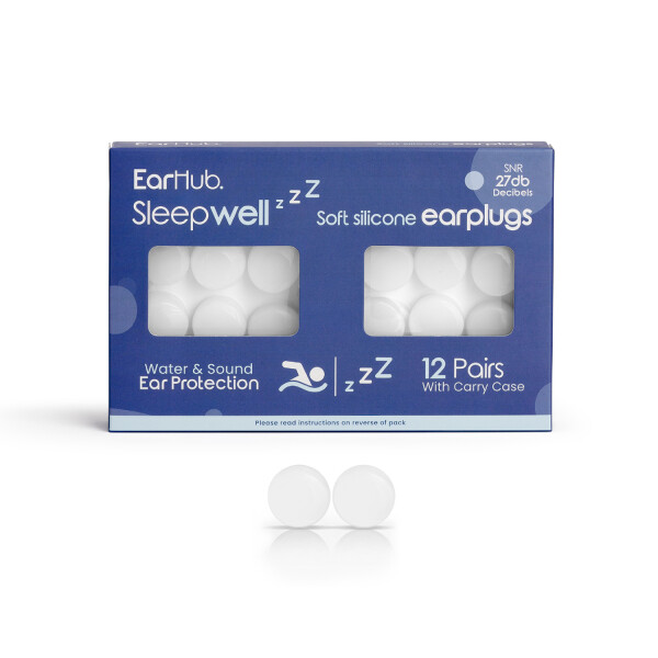 Earhub Sleepwell Soft Silicone Earplug