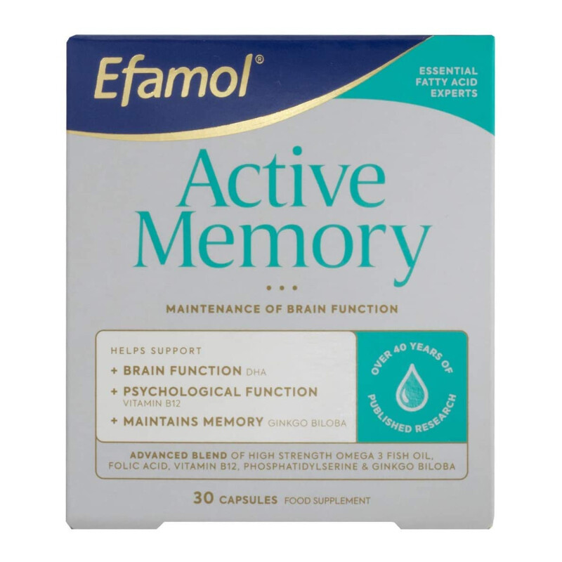 Efamol Brain Active Memory Capsules