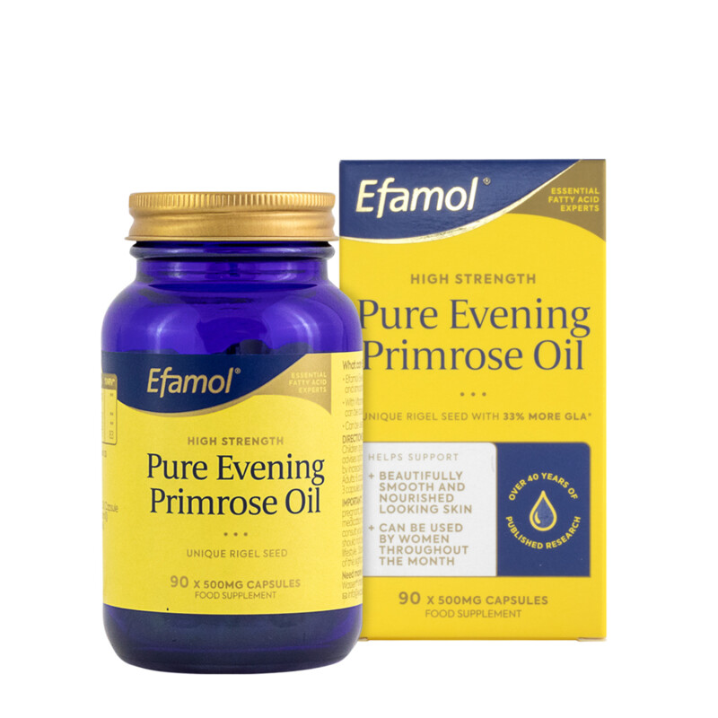 Efamol High Strength Pure Evening Primrose Oil 500mg