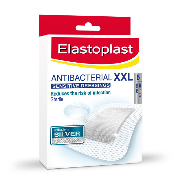 Elastoplast Plaster Antibacterial Sensitive XXL Dressing