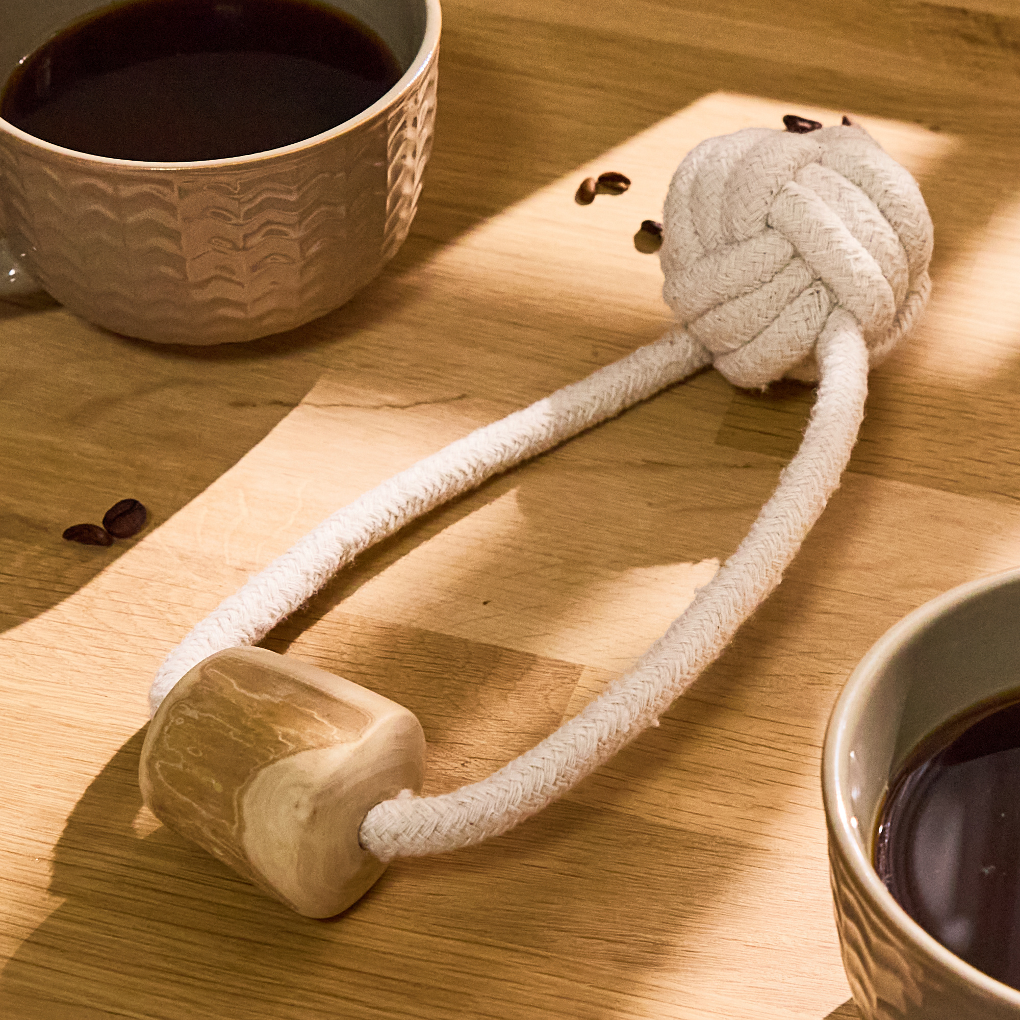 Elkwood Coffee Wood Ball & Dog Chew Toy