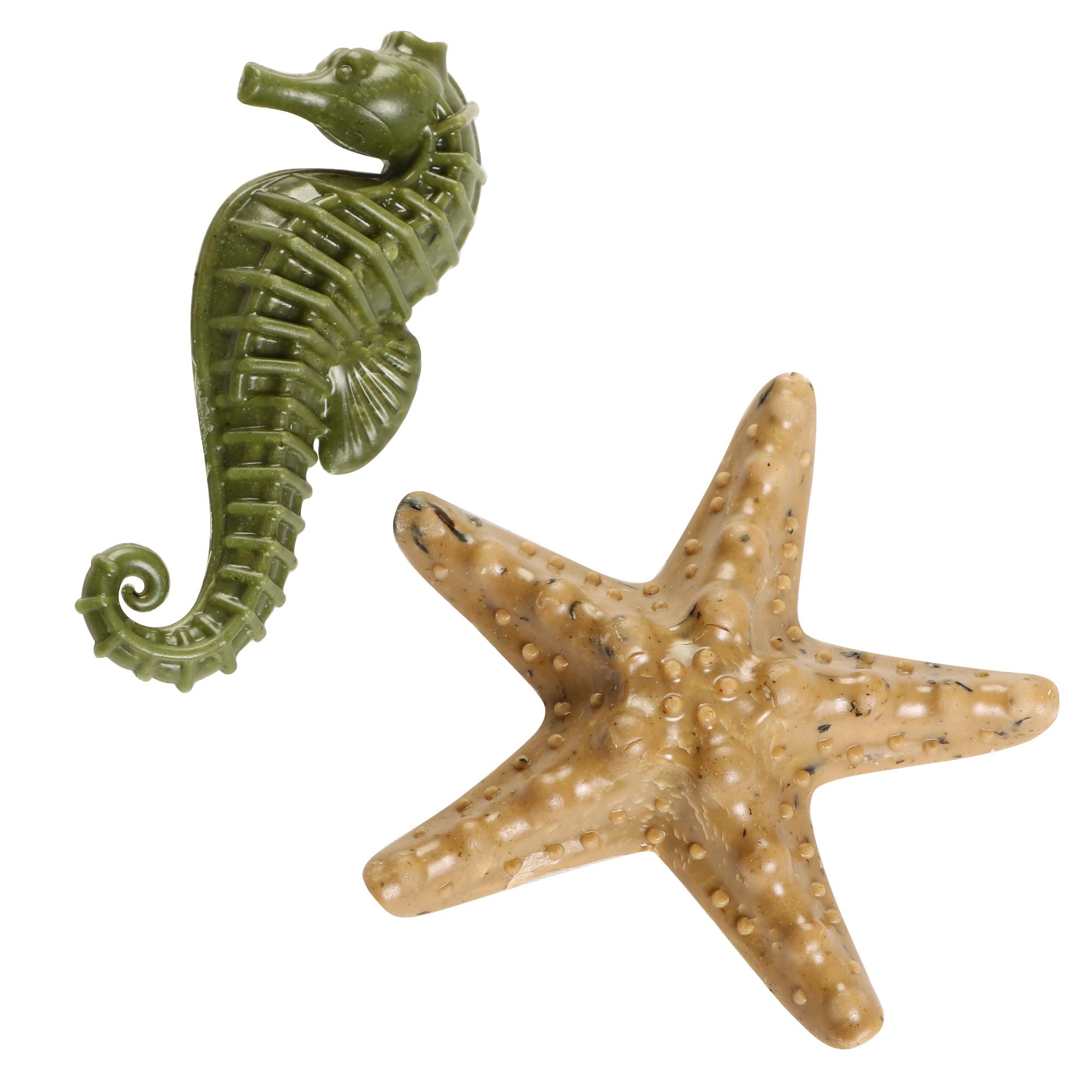 Elkwood Dental Dog ChewsVegetable Sea Creatures -  Seaweed Small 7pc 100g