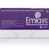 Emla Cream 5% 5g With 2 Dressings