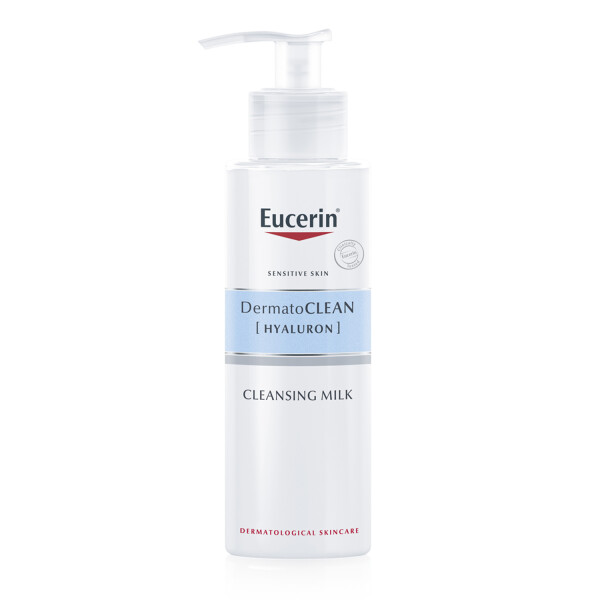 Eucerin DermatoCLEAN + Hyaluron Gentle Face Cleansing Milk