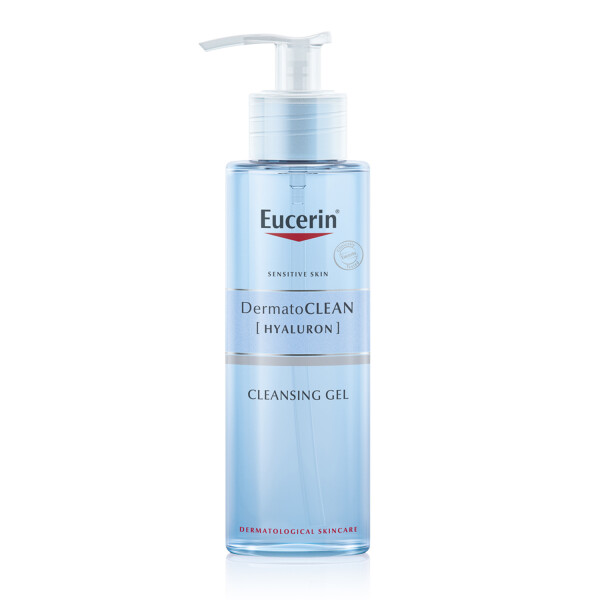 Eucerin DermatoCLEAN + Hyaluron Refreshing Face Cleansing Gel