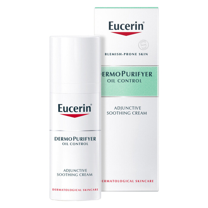 Image of Eucerin DermoPURIFYER Oil Control Adjunctive Soothing Cream