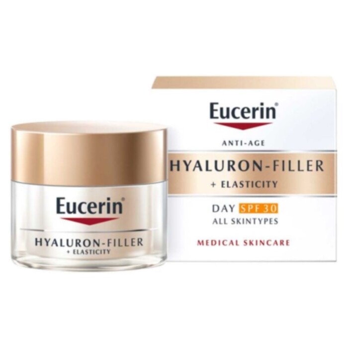 Image of Eucerin Hyaluron-Filler + Elasticity Rose Day Cream SPF30