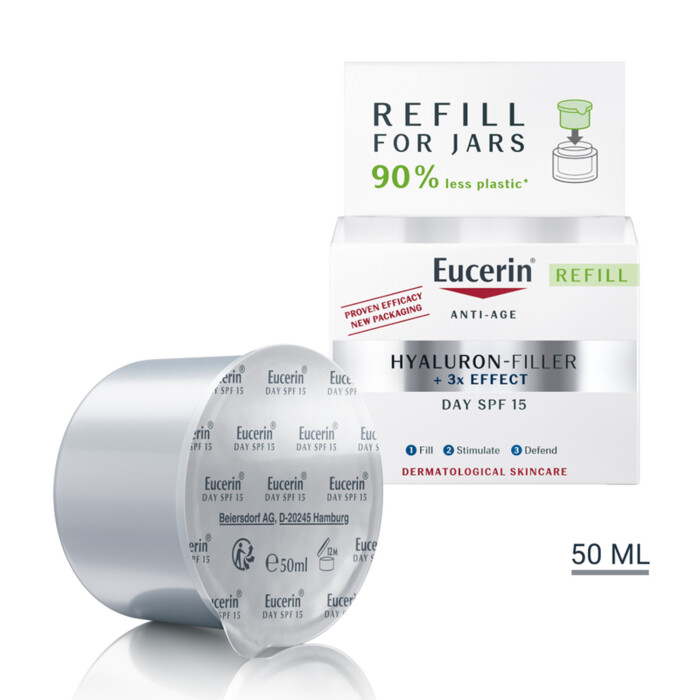 Image of Eucerin Hyaluron-Filler Day Cream SPF15 Refill
