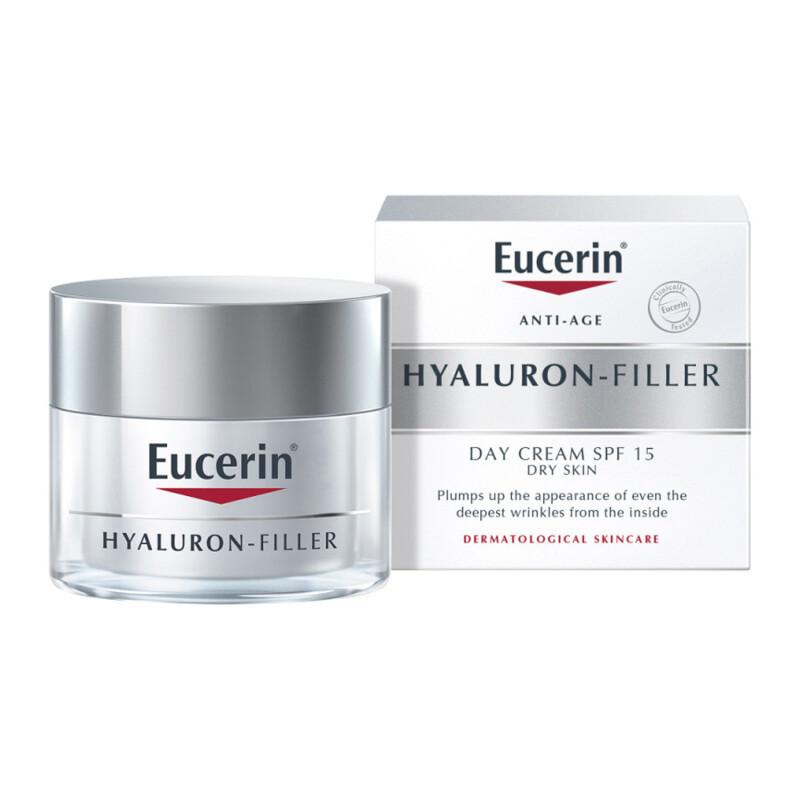 Eucerin Hyaluron-Filler Day Cream for Dry Skin SPF15 - 6 Pack
