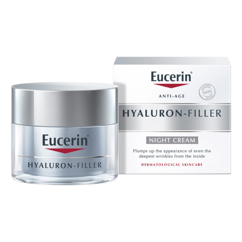 Eucerin Hyaluron-Filler Night Cream - 3 Pack