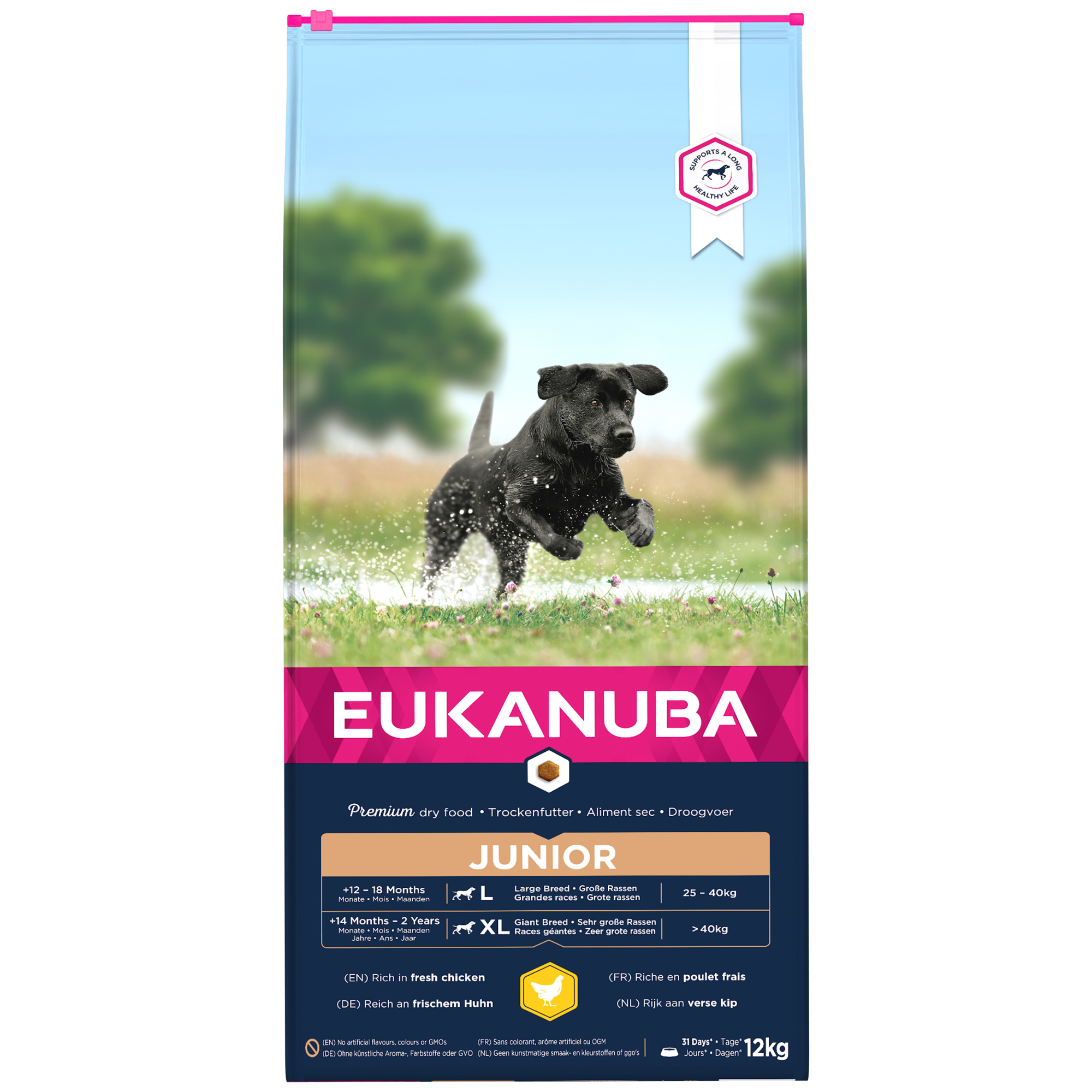 Eukanuba Developing Junior Large Breed Chicken 12k