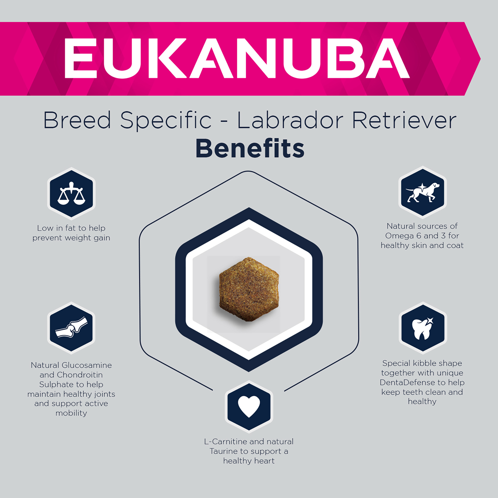 Eukanuba Labrador Retriever Dry Dog Food Chicken 12kg