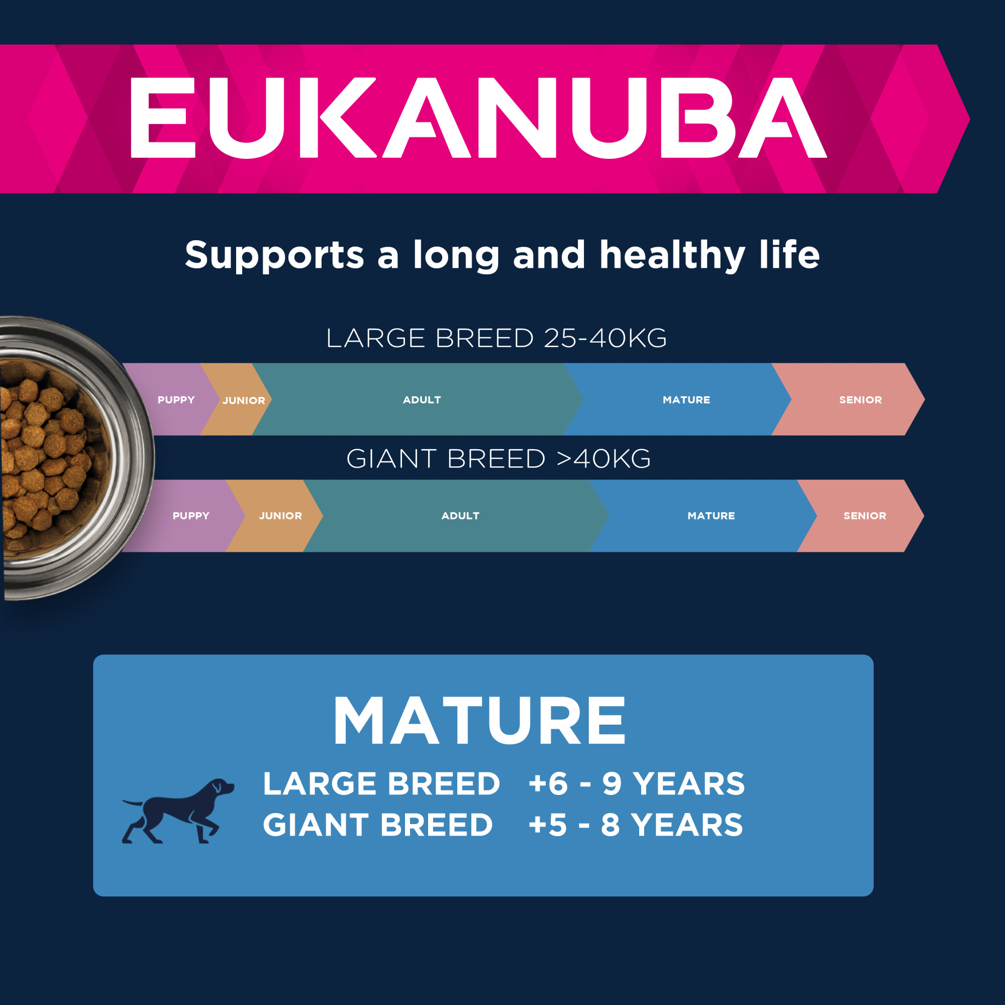 Eukanuba Thriving Mature Large Breed Chicken 12kg